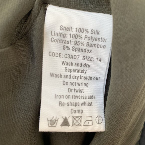 Toast Aya Silk Maxi Skirt Size UK 14 Chiffon Patterned Floaty NEW RRP £155 - Picture 11 of 11